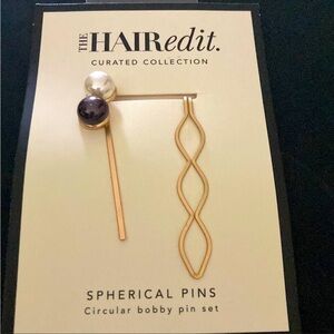 🔥The Hair Edit - Embellished Circular Bobby Pins